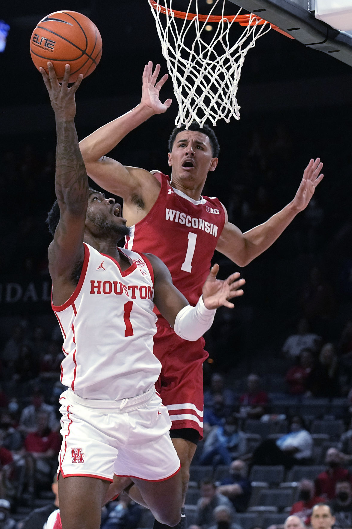 Wisconsin Houston Basketball